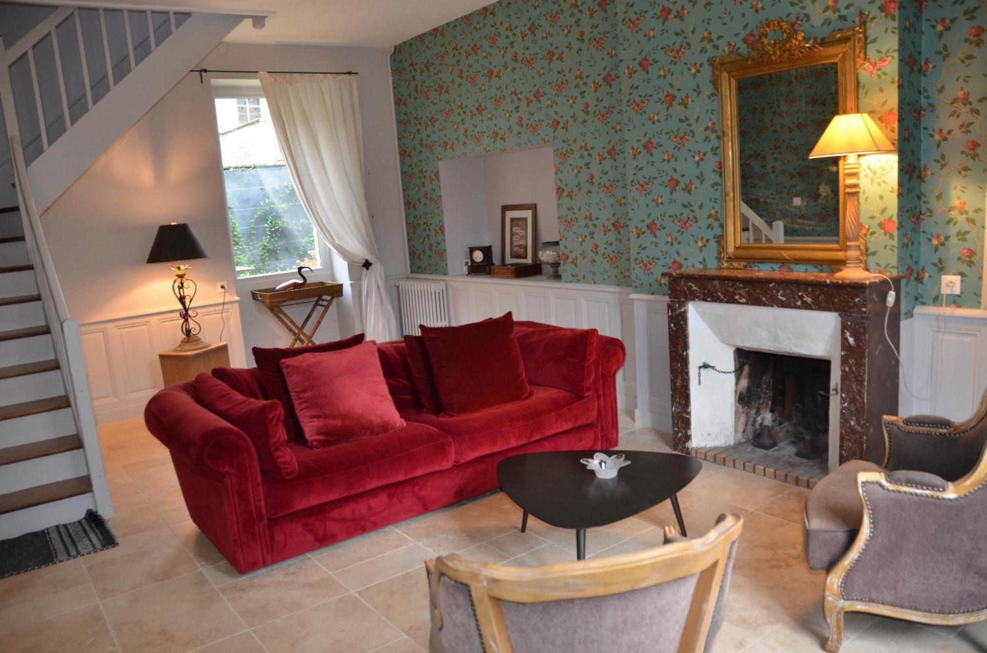 La Penesais Villa Beaumont-en-Veron Room photo